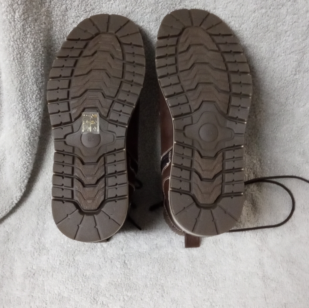 Bruno Marc Apache Size 8.5 Lace Up Zippered Comba… - image 7